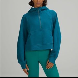 lululemon scuba oversized half zip
